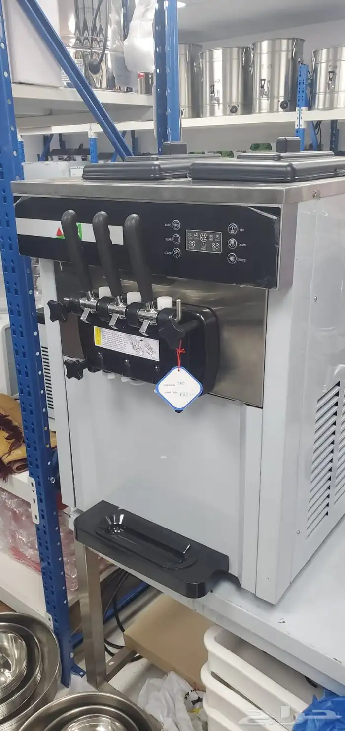 مكينة ايسكريم الة آيسكريم تجهيزات كوفيات مصنع ستانلس ستيل 0