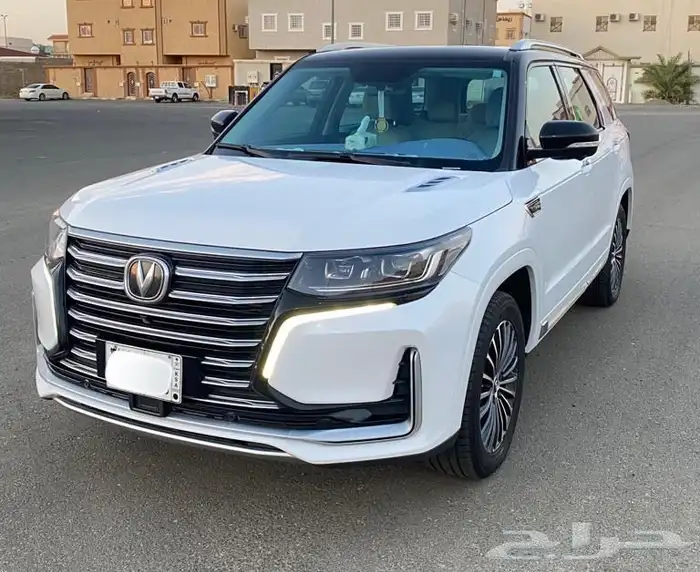شانجان 2021رويال CS95 فل كامل أبيض سقف أسود شررط بدي محركات 0