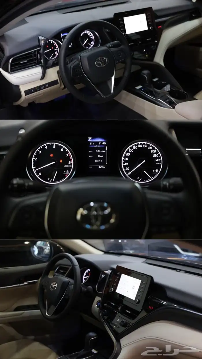 كامري الموديل 24 الممشى 223كيلو فقط 1