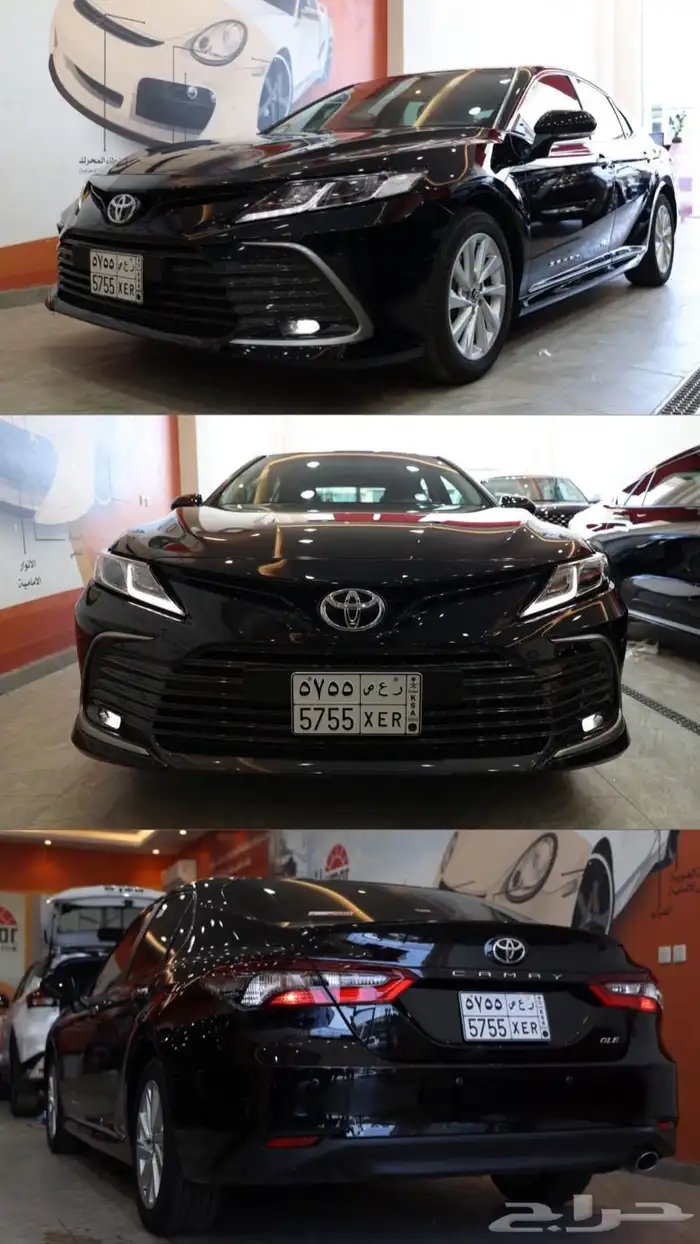 كامري الموديل 24 الممشى 223كيلو فقط 0