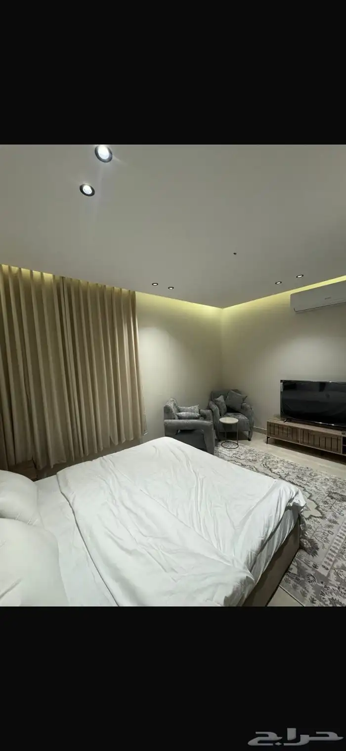 شقق مفروشه للايجار غرفه ودورة مياه   غرفه وصاله مفروشه 3