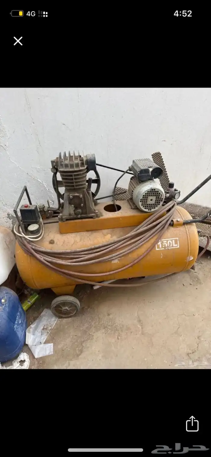 كمبرسر هوا ماطور 150 لتر 0