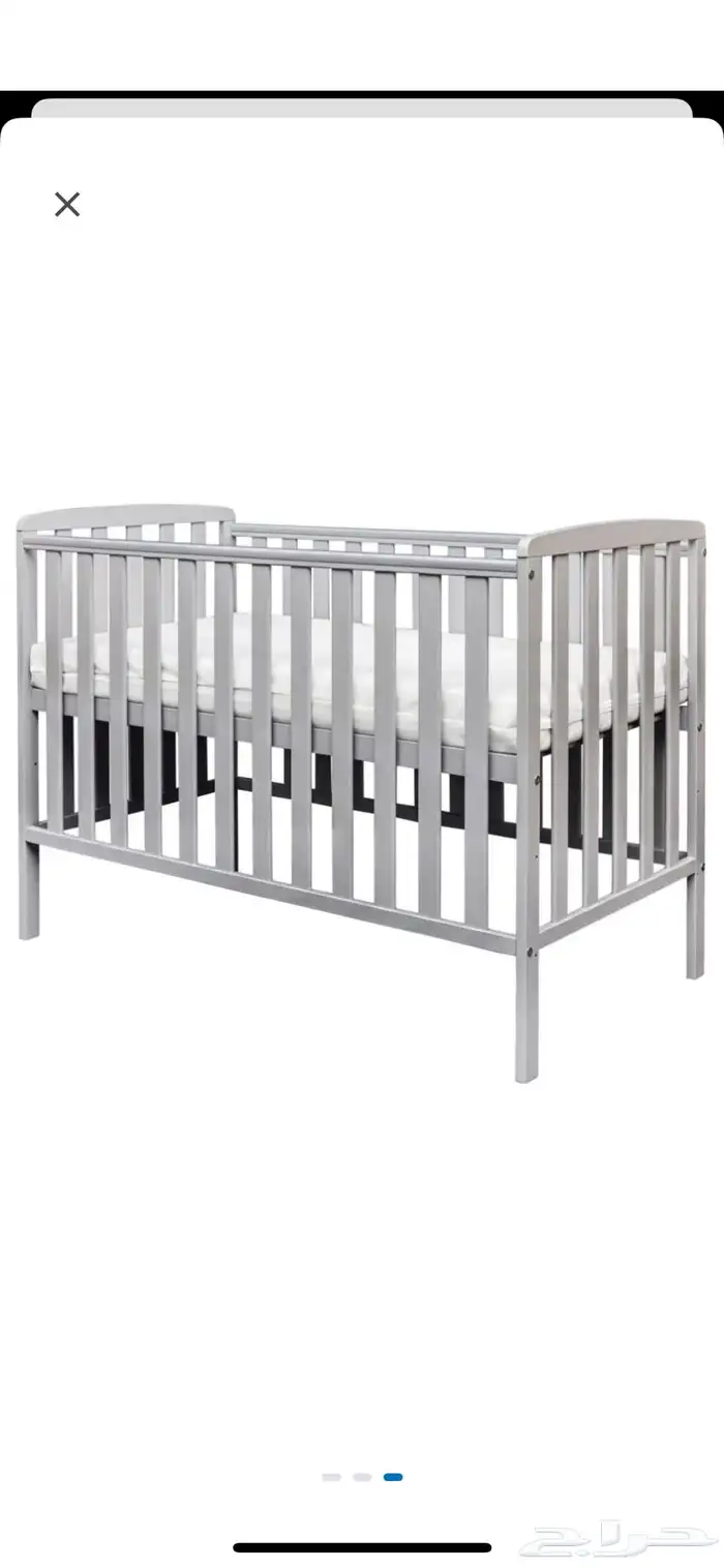 سرير اطفال نظيف جدا من عمر الولادة الى سن ثلاث سنوات 4