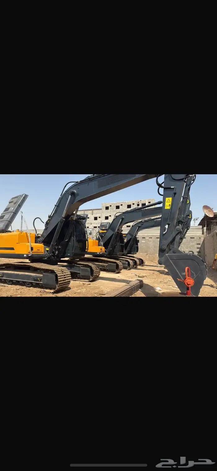 بوكلين . بوكلينات للايجار موديلات حديثه هونداي 20 طن 0