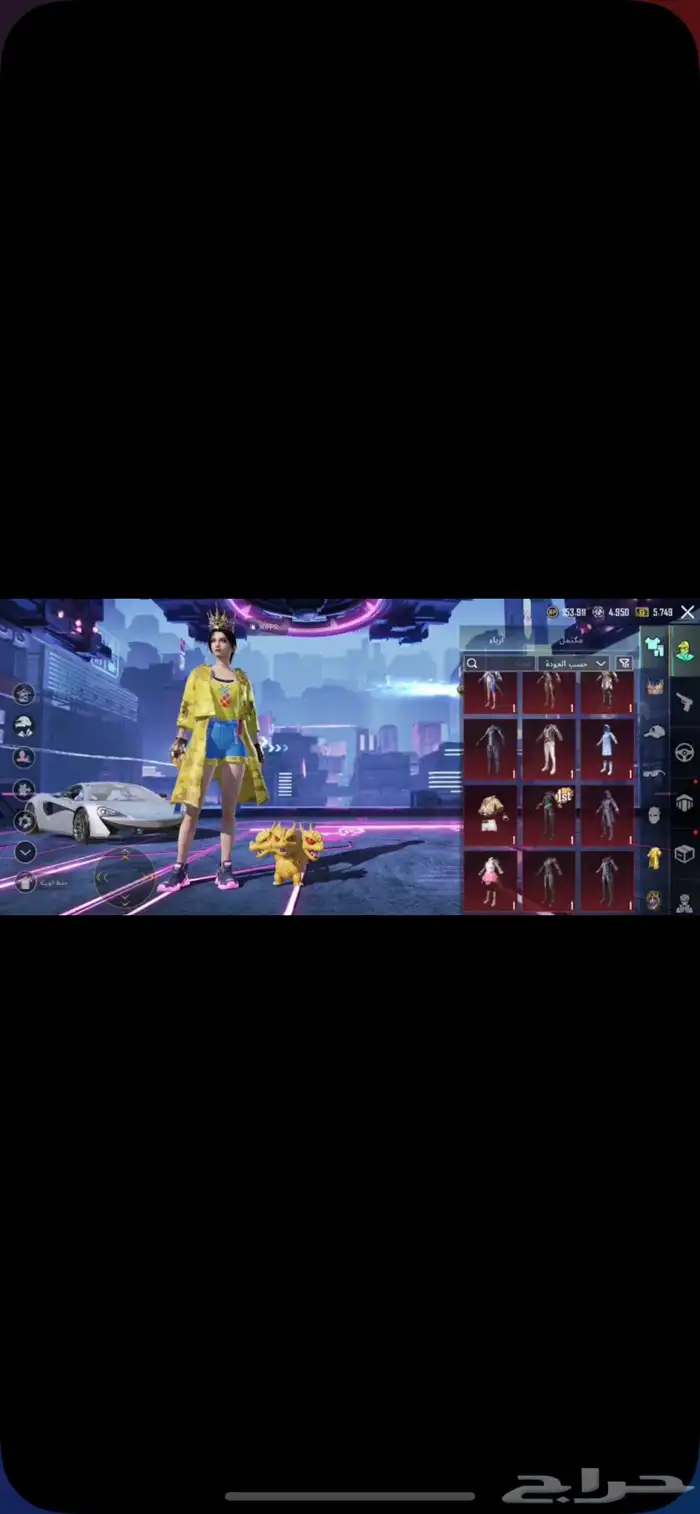 حساب ببجي للبيع 0