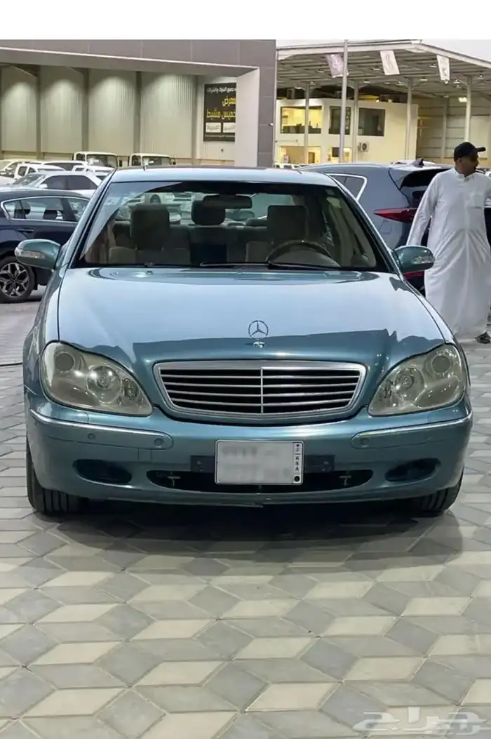 مرسيدس S300 موديل 2002 (مخزنة) العداد 61 ألف بحالة الوكالة . 1