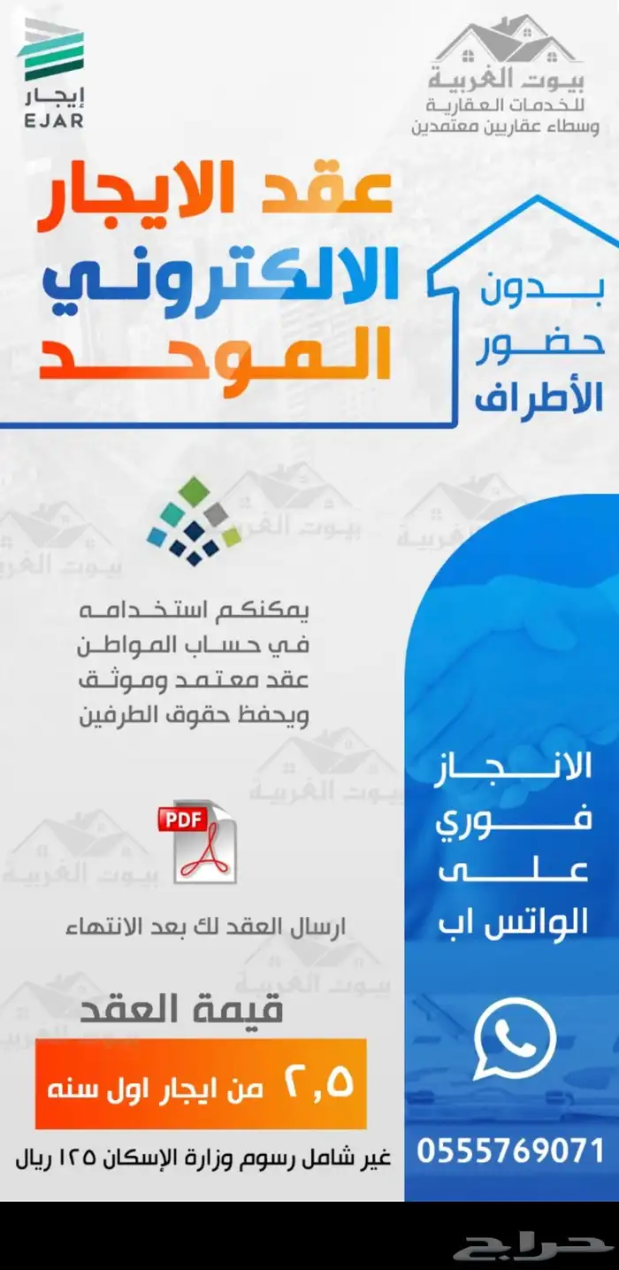 نسوق عقاراتكم بإحترافية 1