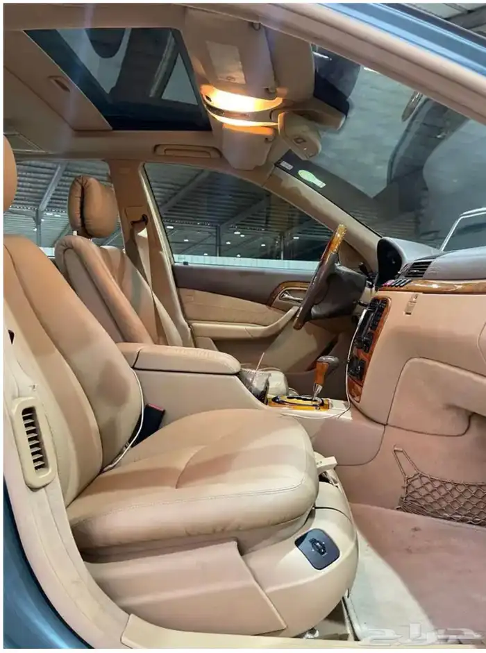 مرسيدس S300 موديل 2002 (مخزنة) العداد 61 ألف بحالة الوكالة . 29