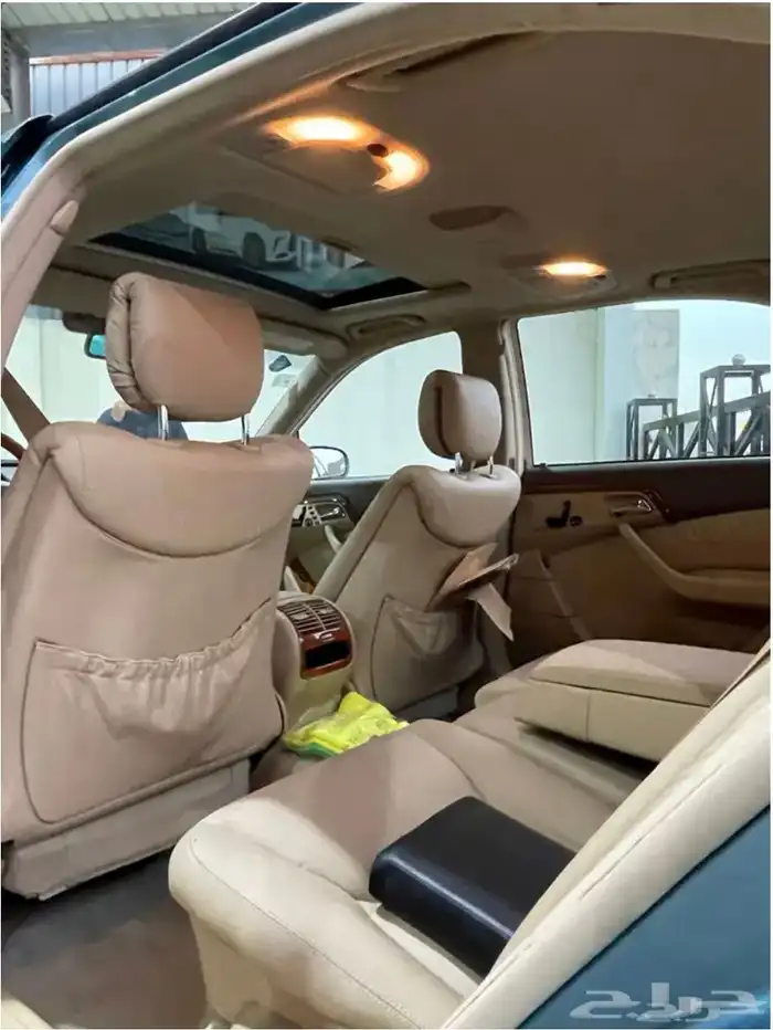 مرسيدس S300 موديل 2002 (مخزنة) العداد 61 ألف بحالة الوكالة . 25