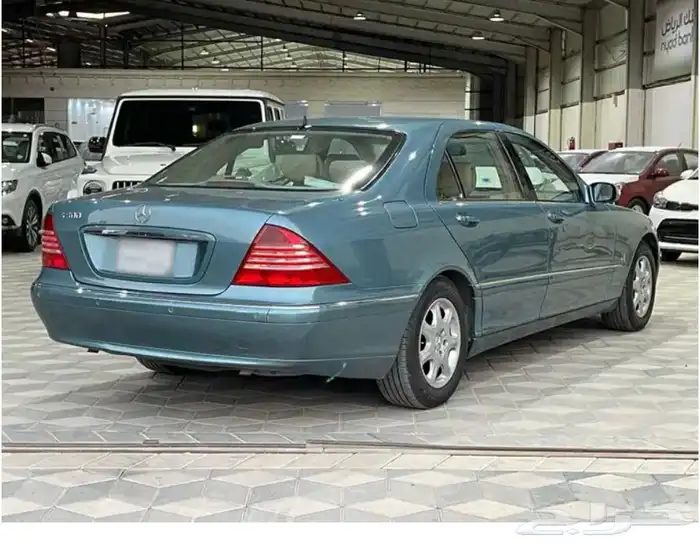 مرسيدس S300 موديل 2002 (مخزنة) العداد 61 ألف بحالة الوكالة . 37