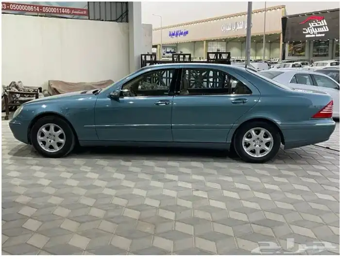 مرسيدس S300 موديل 2002 (مخزنة) العداد 61 ألف بحالة الوكالة . 38