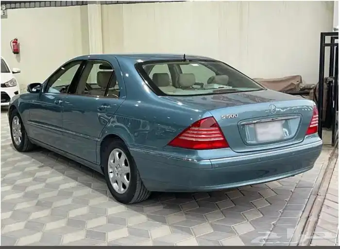 مرسيدس S300 موديل 2002 (مخزنة) العداد 61 ألف بحالة الوكالة . 4