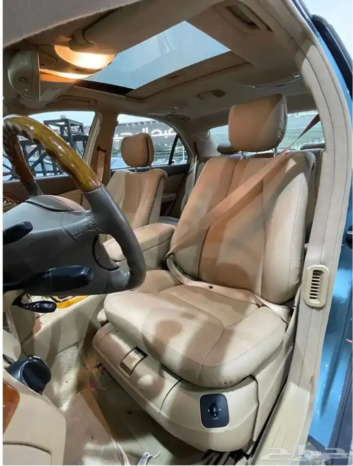 مرسيدس S300 موديل 2002 (مخزنة) العداد 61 ألف بحالة الوكالة . 24
