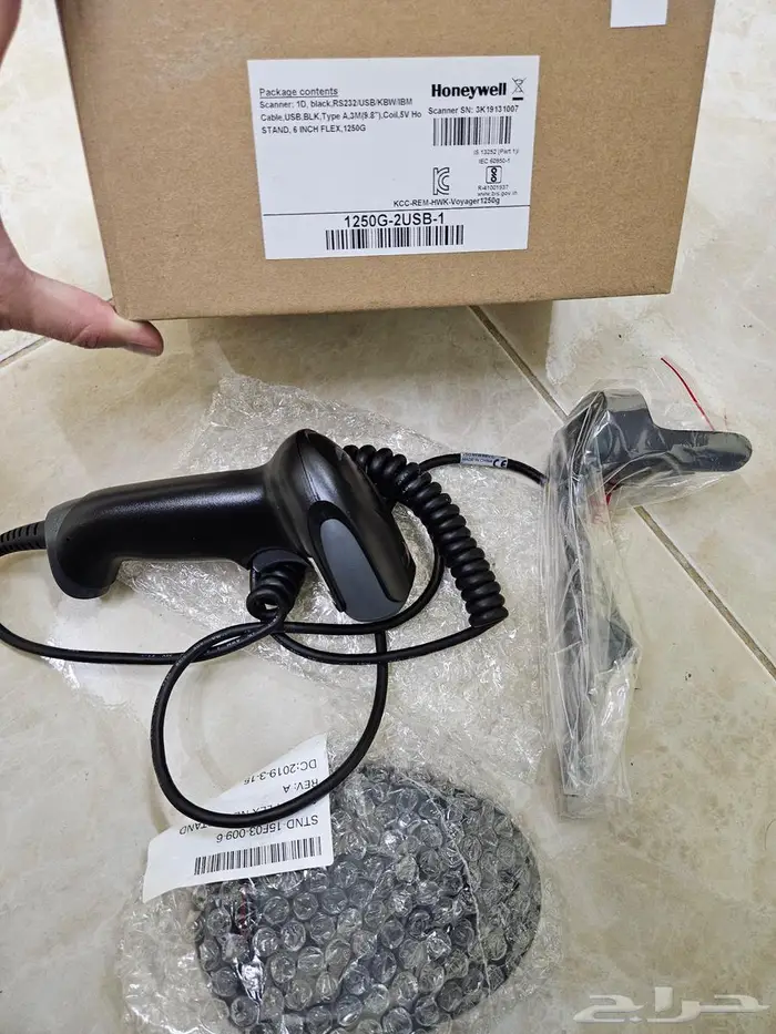 قارئ بار كود سكانر نوع هوني ويل جديد 0