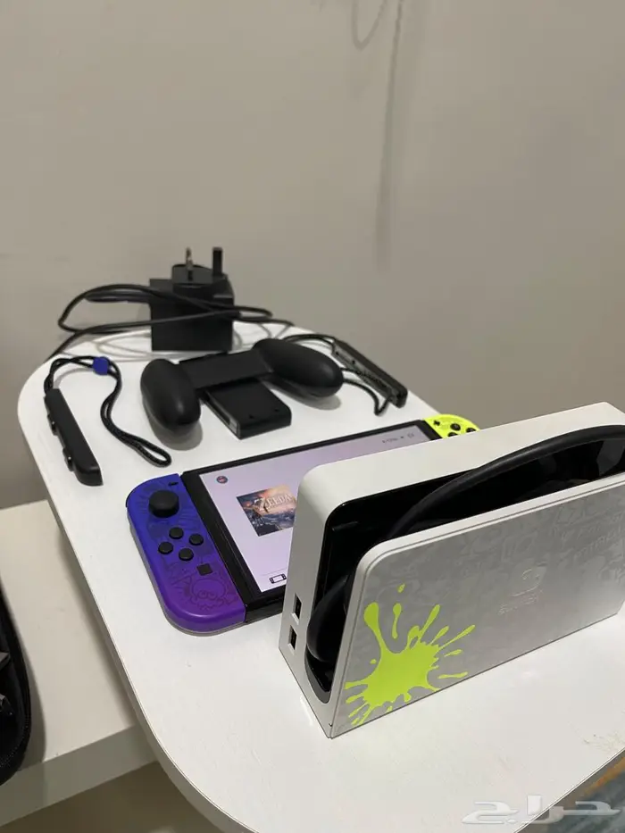 نينتيندو سويتش موديل OLED   إصدار خاص  مع لعبة 2