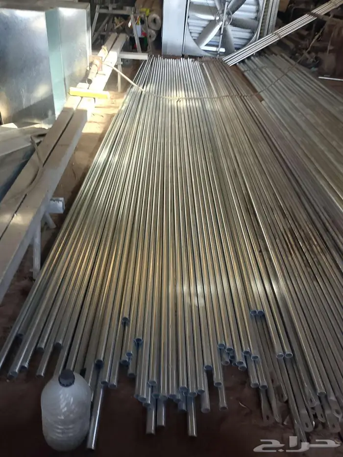 بيوت محميه مستخدم والجديد مكيف كذلك قواعد وبلاستيك للبيع 8