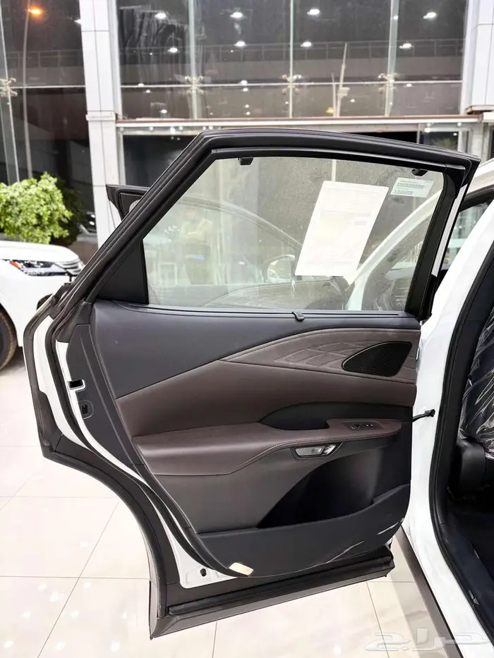 لكزس RX 350 BB سعودي 2025 ( ابيض - اسود تيتانيوم ) 13
