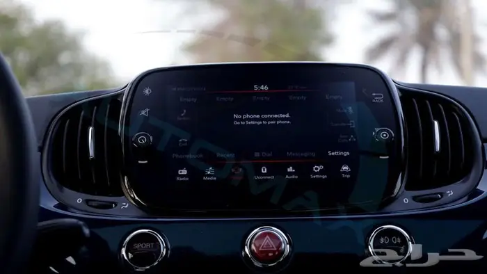 2024 FIAT 500 1.4L FWD GCC 0Km 15