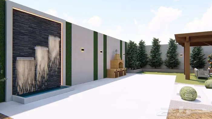 تصميم واجهات ثري دي 3d 6