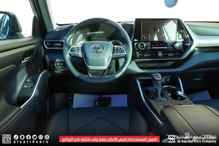 تويوتا هايلندر GLE بلاك اديشن 2024 اقساط بنوك وشركات 19