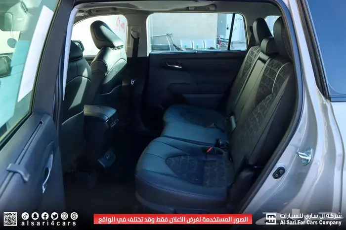 تويوتا هايلندر GLE بلاك اديشن 2024 اقساط بنوك وشركات 34