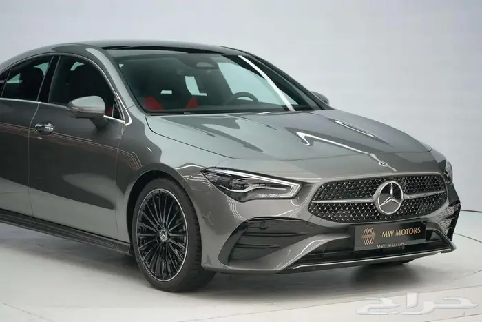 مرسيدس CLA 200 موديل 2026 أصفار خليجي رمادي أحمر 2