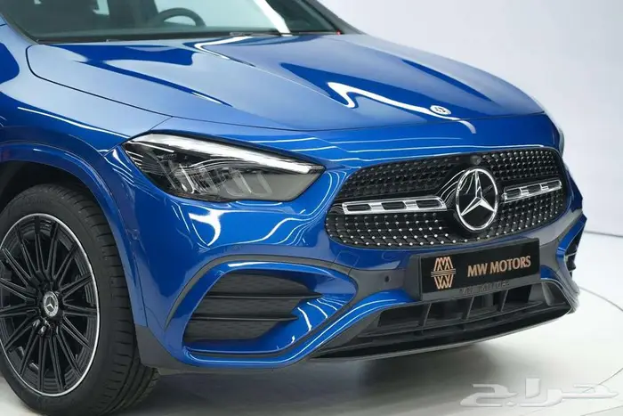 مرسيدس GLA 200 موديل 2024 أصفار خليجي أزرق أسود 5