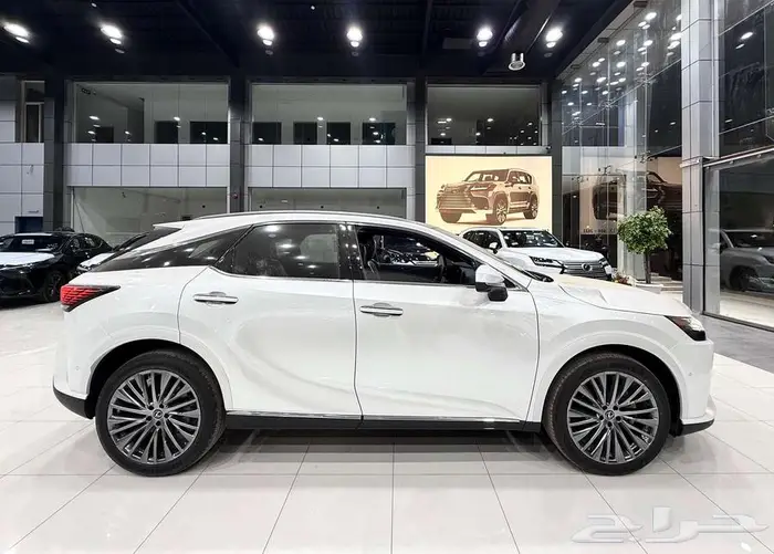 لكزس RX 350 BB سعودي 2025 ( ابيض - اسود تيتانيوم ) 7