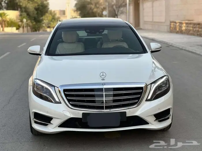 مرسيدس S400 لؤلؤي 2015 ماشي 95 ألف كت AMG بدي وكالة 2
