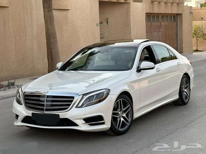 مرسيدس S400 لؤلؤي 2015 ماشي 95 ألف كت AMG بدي وكالة 0