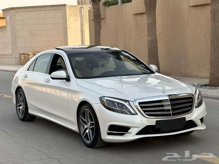مرسيدس S400 لؤلؤي 2015 ماشي 95 ألف كت AMG بدي وكالة 1