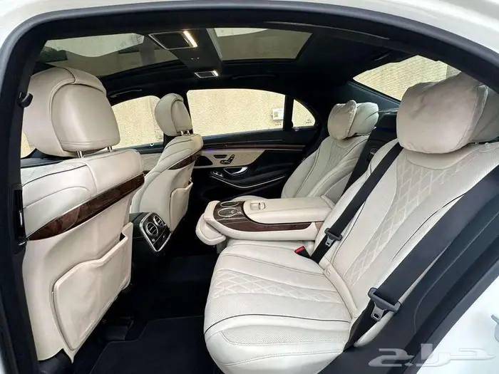 مرسيدس S400 لؤلؤي 2015 ماشي 95 ألف كت AMG بدي وكالة 27