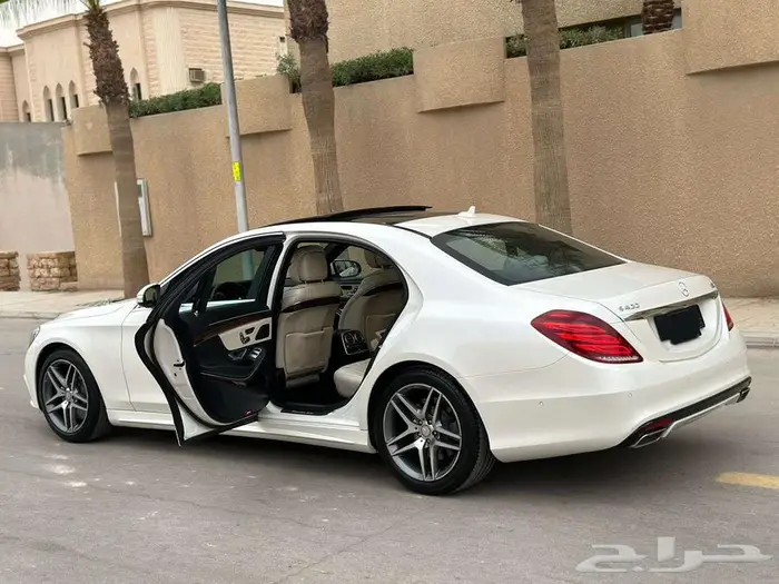 مرسيدس S400 لؤلؤي 2015 ماشي 95 ألف كت AMG بدي وكالة 45