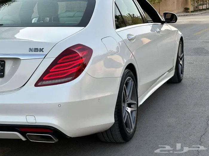 مرسيدس S400 لؤلؤي 2015 ماشي 95 ألف كت AMG بدي وكالة 55