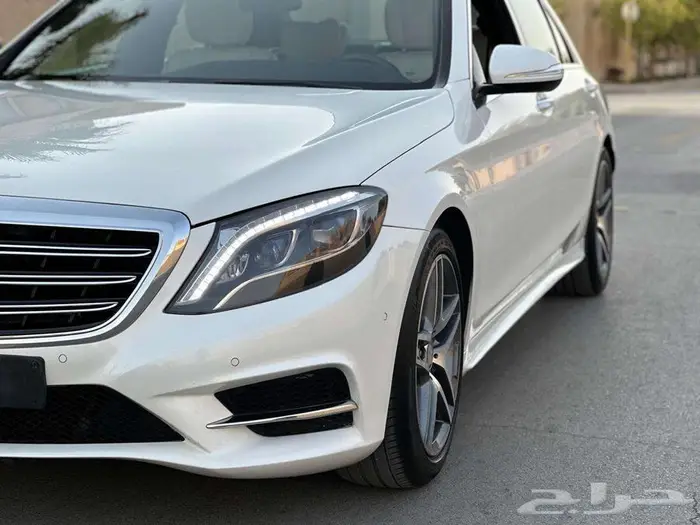 مرسيدس S400 لؤلؤي 2015 ماشي 95 ألف كت AMG بدي وكالة 62