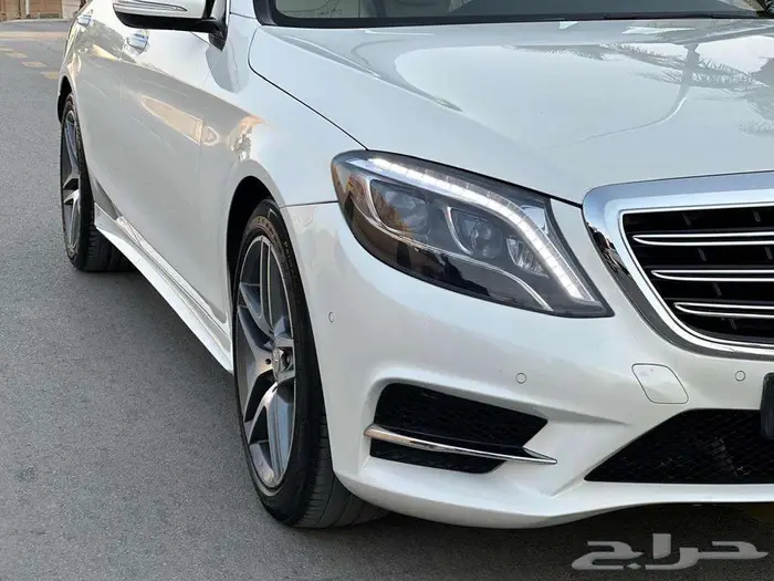 مرسيدس S400 لؤلؤي 2015 ماشي 95 ألف كت AMG بدي وكالة 64