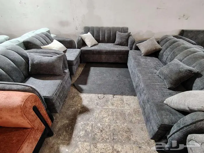 كنب جديد جاهز تفصيل كنب 18