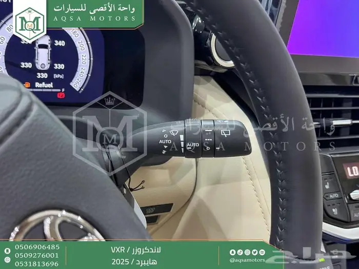 لاندكروزر في اكس ار فل رمادي هايبرد 2025 اقل سعر كاش واقساط 4