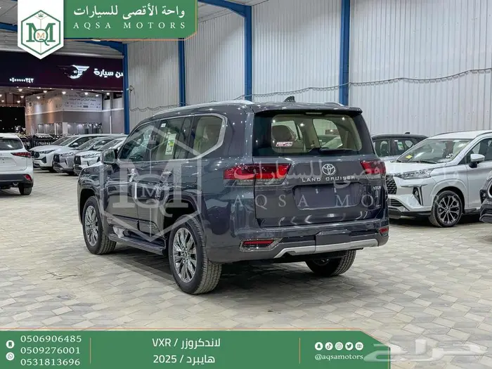 لاندكروزر في اكس ار فل رمادي هايبرد 2025 اقل سعر كاش واقساط 26