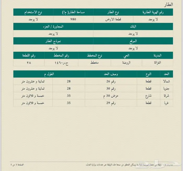 ارض تجاريه بالروضة حائل 0