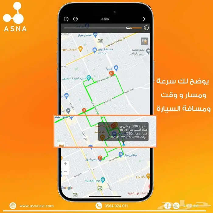 جهاز تتبع مركبات 4G 4