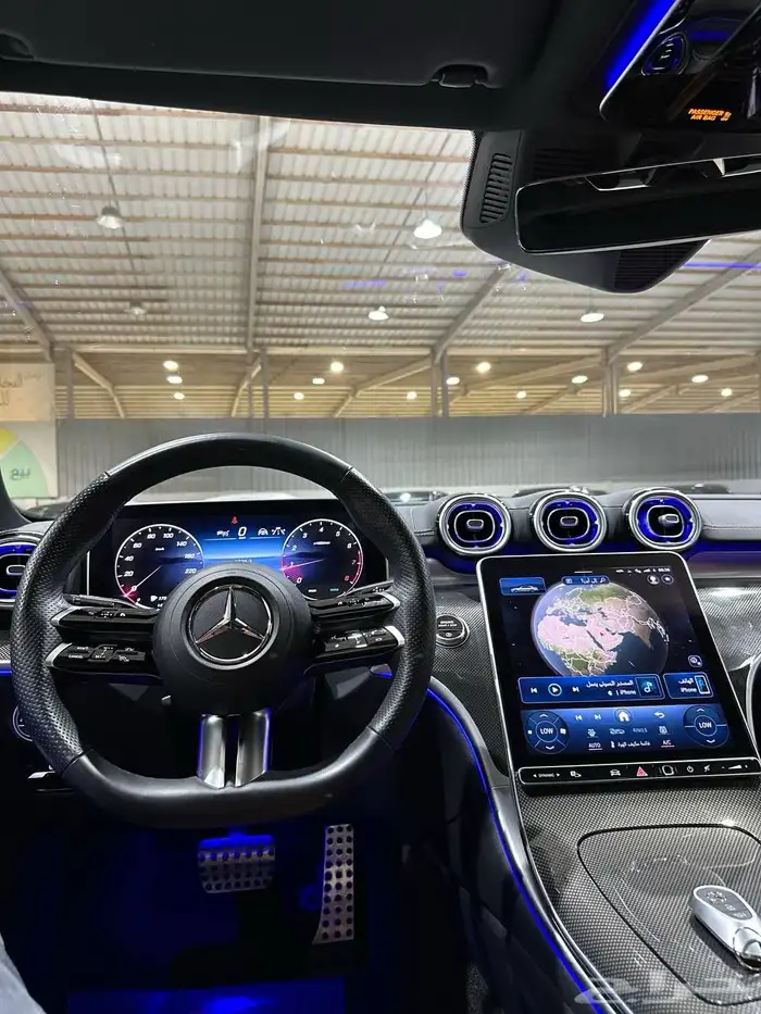 مرسيدس C300 AMG 2023 فل كامل . رصد الفخامة 20