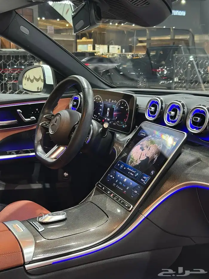 مرسيدس C300 AMG 2023 فل كامل . رصد الفخامة 18