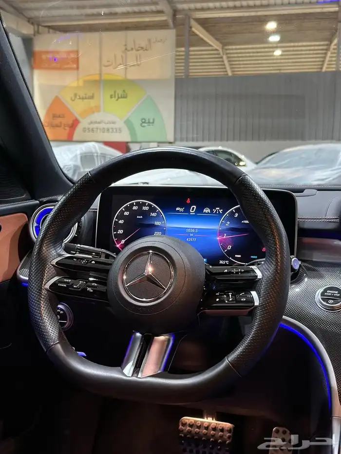 مرسيدس C300 AMG 2023 فل كامل . رصد الفخامة 15