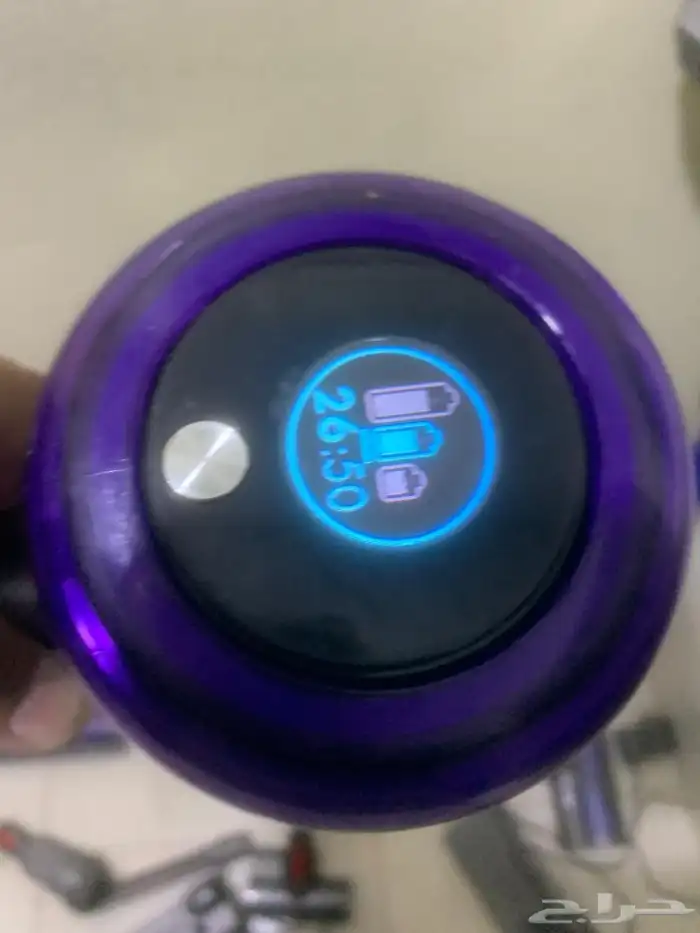 مكنسة دايسون لاسلكية نظيفةجدا ومكنسةذكية بكرتونهاممتازة 6