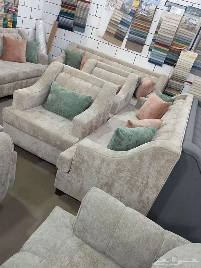 اطقم كنب 5قطع جديد 2200 فقط 7