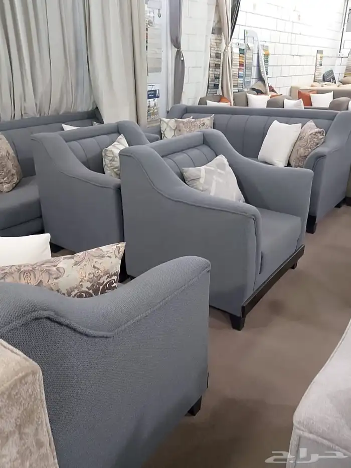 اطقم كنب 5قطع جديد 2200 فقط 3