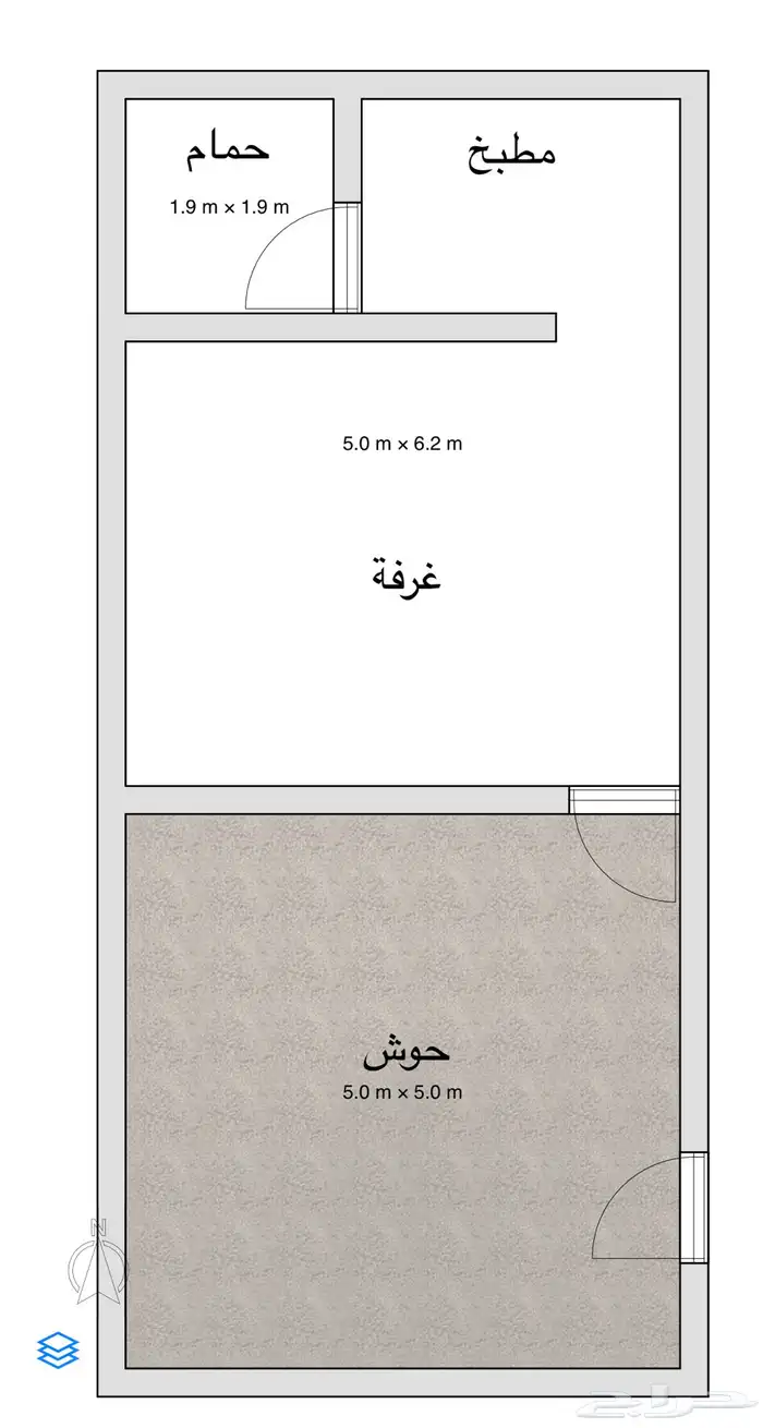 غرفة فاخرة للايجار (الشهري و السنوي) 1