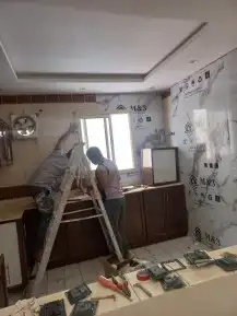 دهان دهانات ديكورات صباغ بويه فوم شيبورد جبس بورد باركي 5