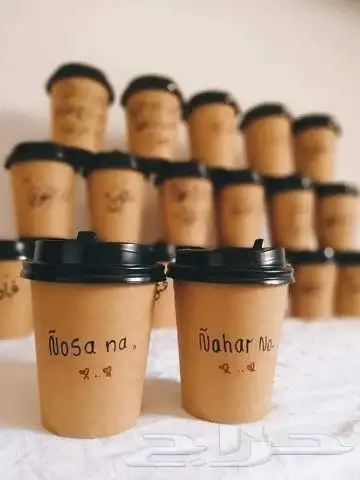 طباعة اكواب ورقية دبل طباعة ديجتال مصنع اكواب تصنيع كوب ورق 9